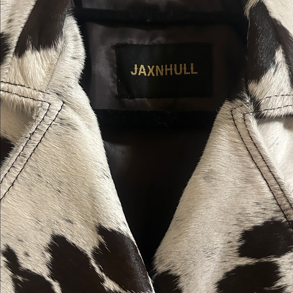 Women's Cowhide Leather Trench-coat - Picture 5 of 5